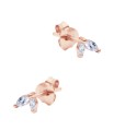 Gorgeous CZ Stone Silver Stud Earring STS-6272